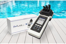 Elektronischer Wassertester / Pooltester Photometer PoolLab 2.0 mit Wifi und Bluetooth