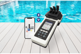 Elektronischer Wassertester / Pooltester Photometer PoolLab 2.0 mit Wifi und Bluetooth