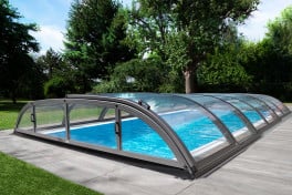 SALE: Pool-Überdachung / Poolabdeckung SkyCover® Harmony Clear 5.1x10.4m