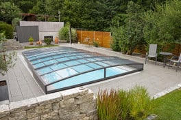 Pool-Überdachung / Poolabdeckung SkyCover® Neo 3.5x6.3m