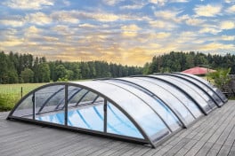 Pool-Überdachung / Poolabdeckung SkyCover® Base 3.2x6.3m