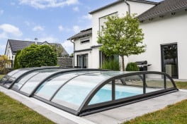 Pool-Überdachung / Poolabdeckung SkyCover® Harmony 4.7x8.5m