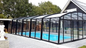 Poolhalle / Schwimmbadhalle SkyCover® Royal Clear 4.5x8.5m