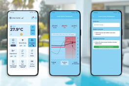 Intelligente Poolsteuerung iControl-Touch mit optionaler Pooldesinfektion