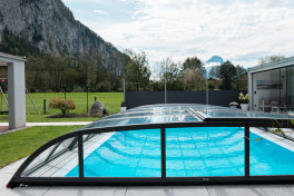 SALE: Pool-Überdachung / Poolabdeckung SkyCover® Harmony Clear 5.1x10.4m