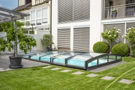 Pool-Überdachung / Poolabdeckung SkyCover® Liberty 3.5x6.3m