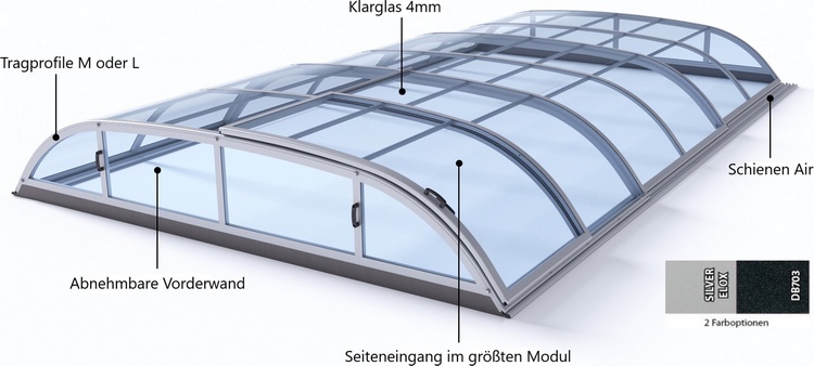 Schema Pooldach